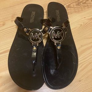 Michael Kors Black sandals size 9 never worn